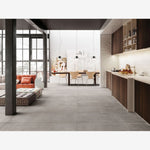 Load image into Gallery viewer, Plain Nickel 12x24 Porcelain Tile
