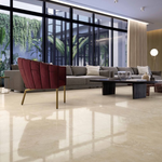Load image into Gallery viewer, Appia Cross Cut Beige Polished 24x48 Porcelain Tile
