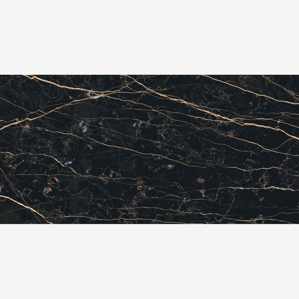 Prexious Thunder Night Glossy 12x24 Porcelain Tile