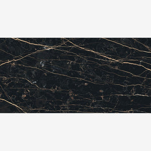 Prexious Thunder Night Glossy 12x24 Porcelain Tile