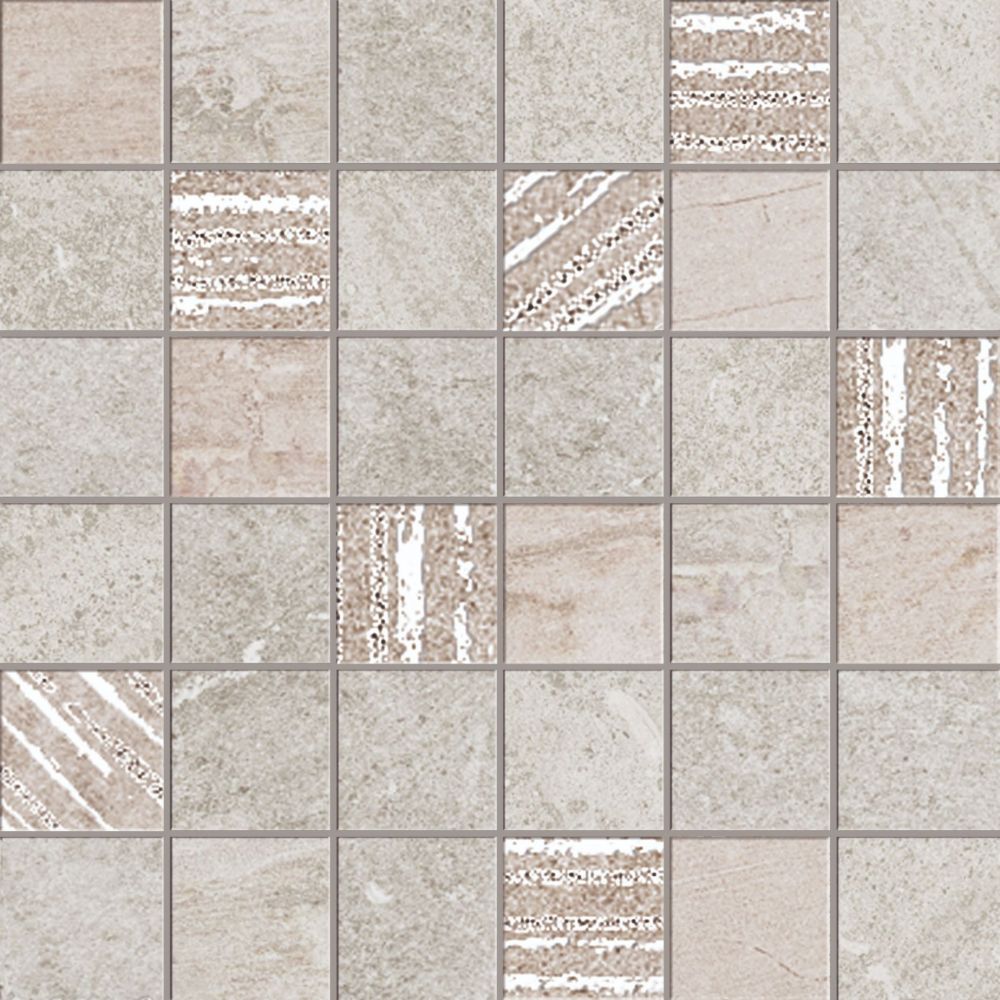 Solstice Ice Mosaic 12x12 Porcelain Tile