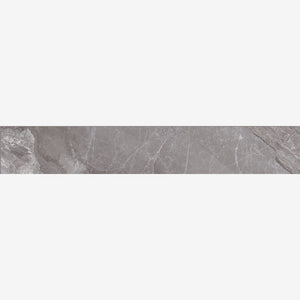 Supreme Grey Levigato Bullnose 2x12 Porcelain Tile