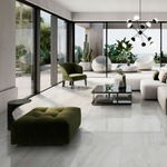 Load image into Gallery viewer, Akoya White Polished 24x48 Porcelain Tile
