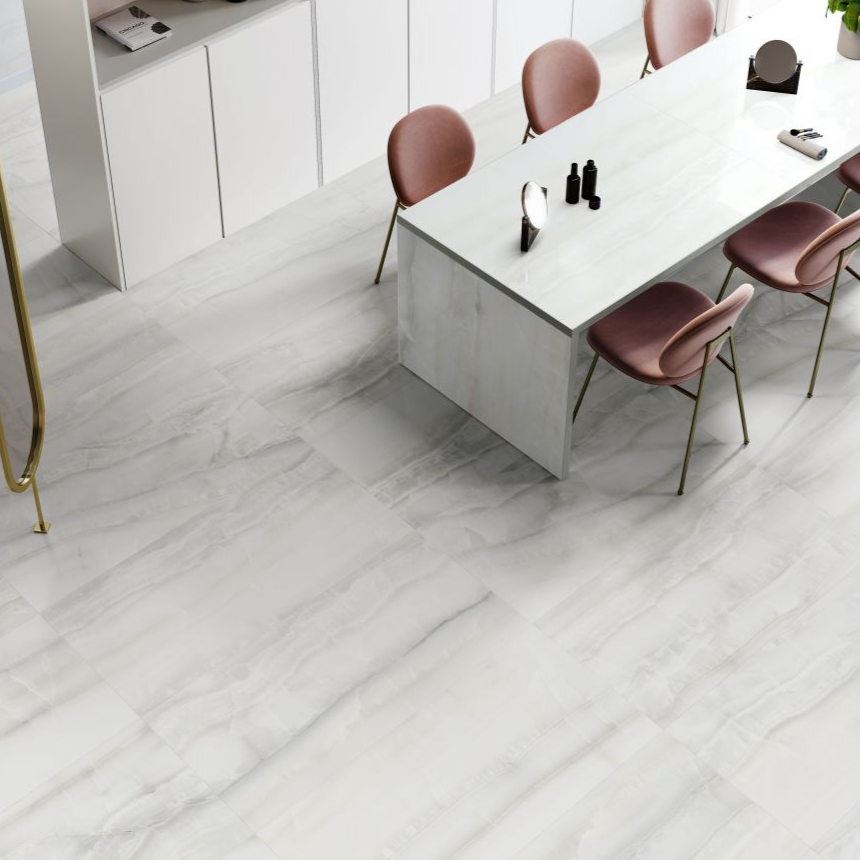 Akoya Silver Matte 24x48 Porcelain Tile