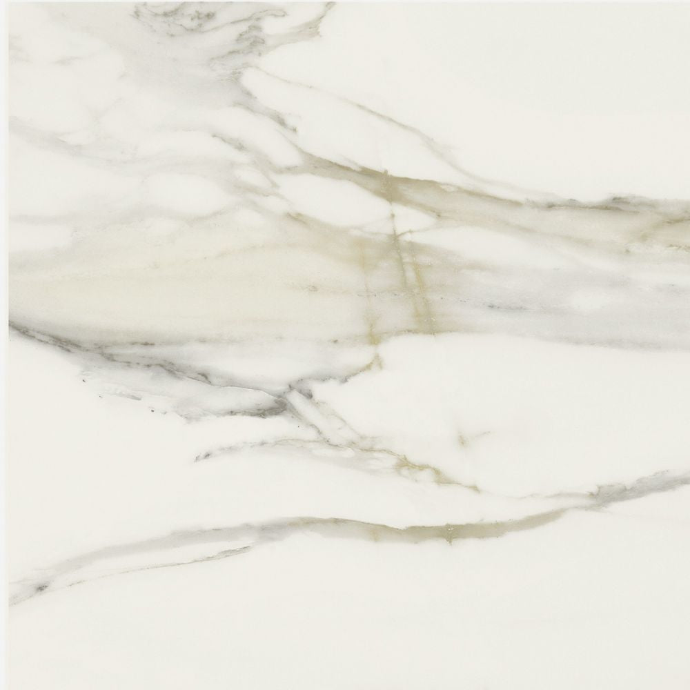 Classici Calacatta Gold Glossy 24x24 Porcelain Tile