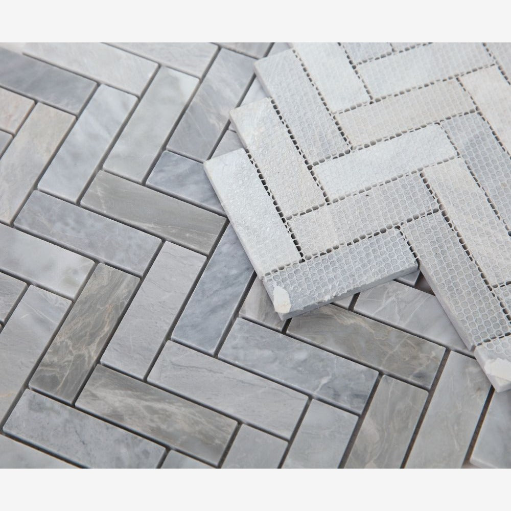 Tesserae Italian Gray 11x12.5 Mosaic Tile