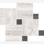 Load image into Gallery viewer, OB10 White Mosaic 14x16 Porcelain Tile
