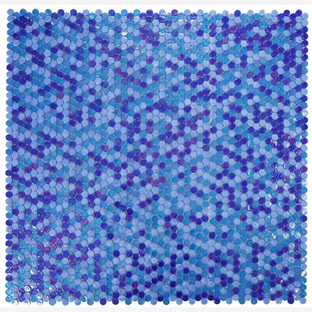 Seabliss Ocean Penny 11.25x11.25 Mosaic Tile