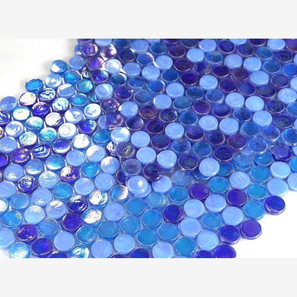 Seabliss Ocean Penny 11.25x11.25 Mosaic Tile