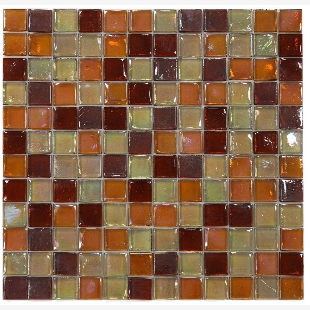 Seabliss Wine Square 11.75x11.75 Mosaic Tile