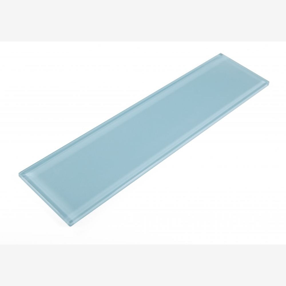 Lumia Teal 4x16 Glass Tile