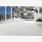 Load image into Gallery viewer, EC Calacatta Gold Matte 48x48 Porcelain Tile
