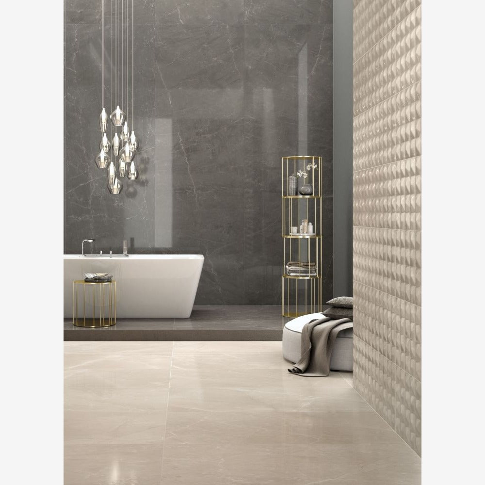 Trilogy Moon Beige Lux 24x48 Porcelain Tile