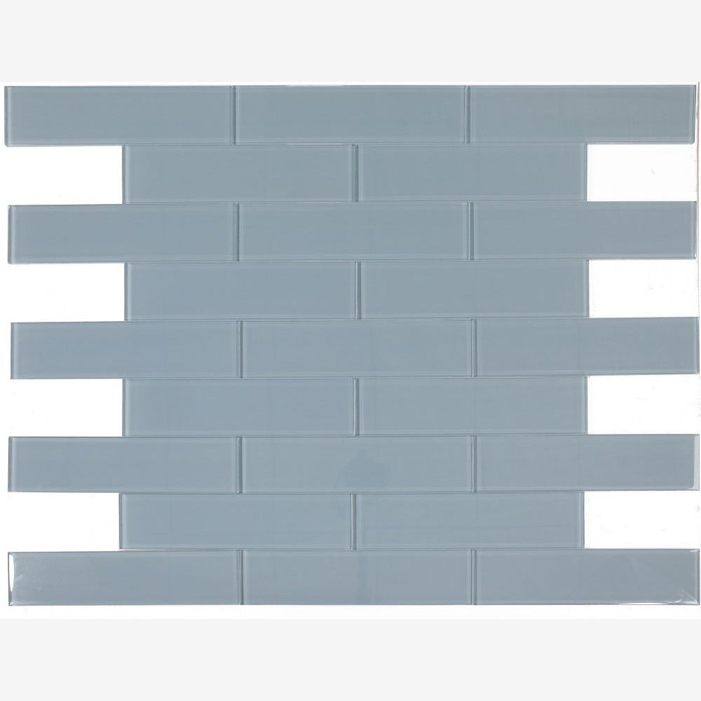Lumia Pewter 4x16 Mosaic Tile