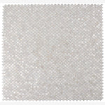 Load image into Gallery viewer, Pearl White Scale 11.75x11.75 Mosaic Tile
