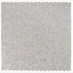 Load image into Gallery viewer, Pearl White Arrow 12x12 Mosaic Tile
