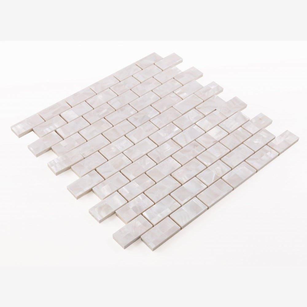 Elysia Large Brick 11.75x11.75 Mosaic Tile