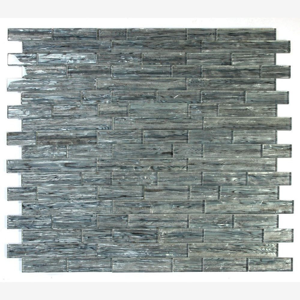 Clea Shell Clea Shell Silver Multi Size Glass 11.75x11.75 Glossy Mosaic Tile – Tilezz
