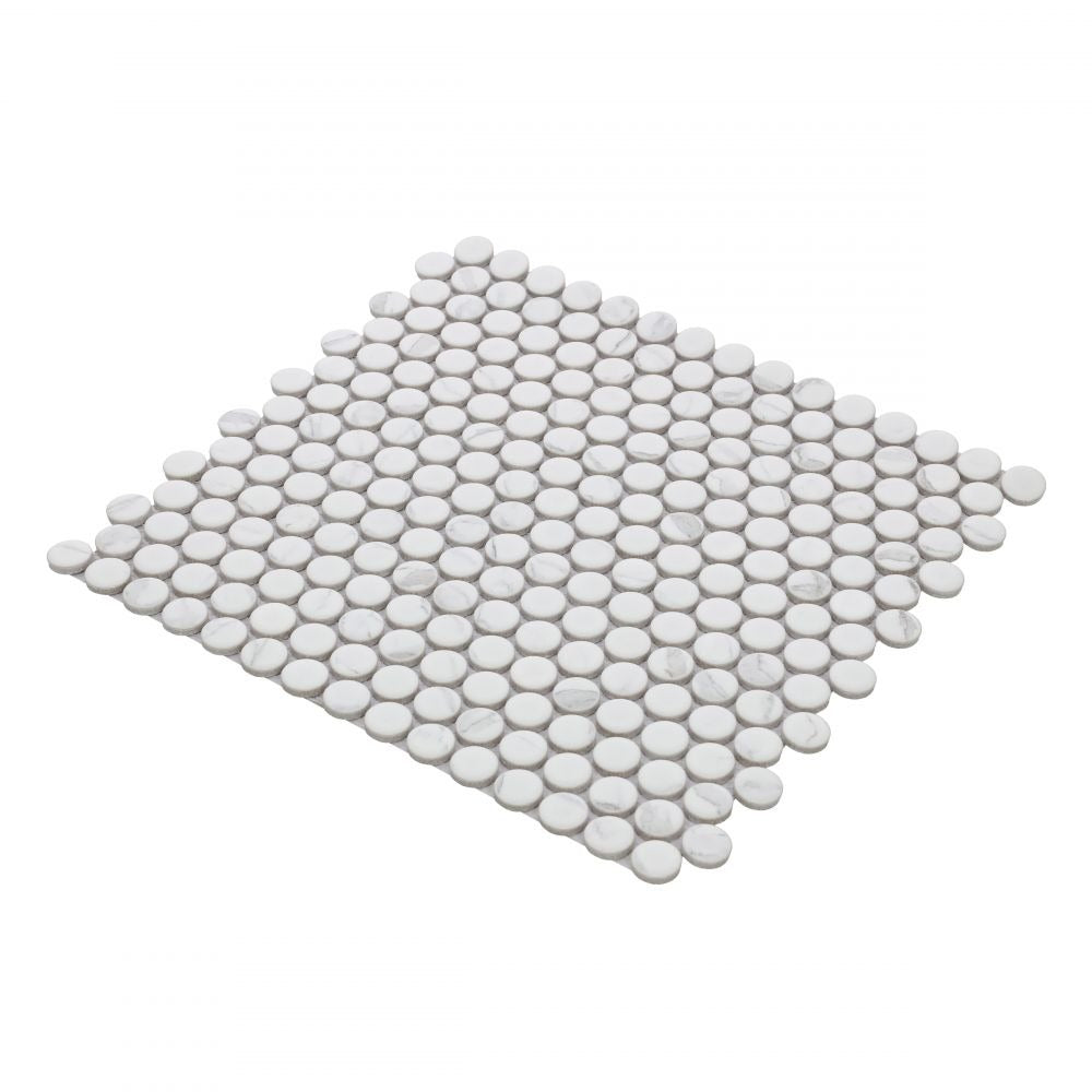 Ono Statuario Matte 11.5x12.25 Porcelain Tile