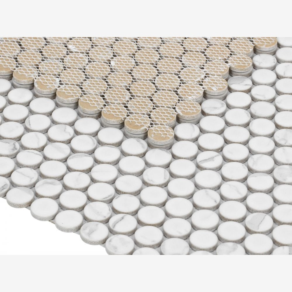 Ono Statuario Matte 11.5x12.25 Porcelain Tile
