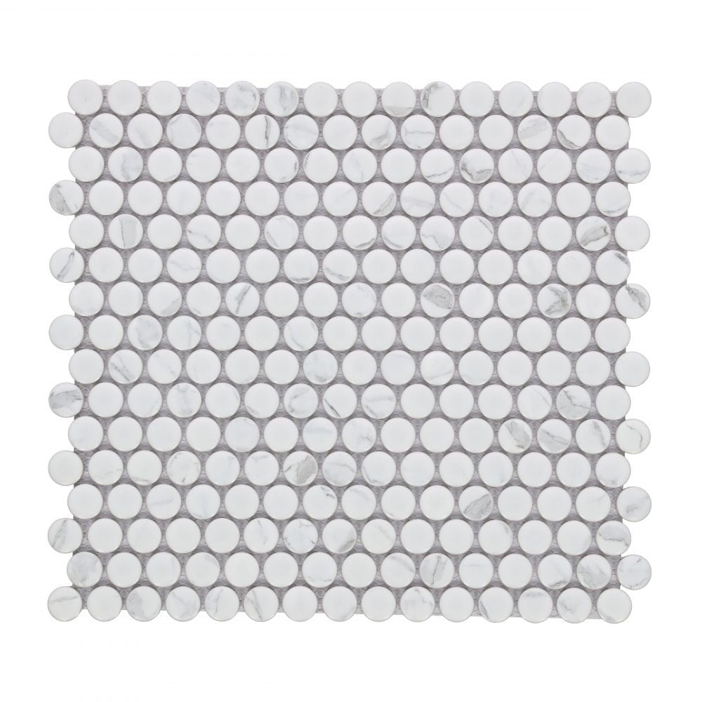 Ono Statuario Matte 11.5x12.25 Porcelain Tile