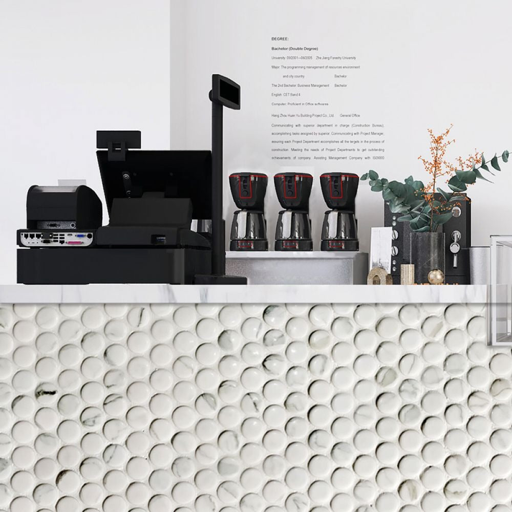 Ono Statuario Matte 11.5x12.25 Porcelain Tile