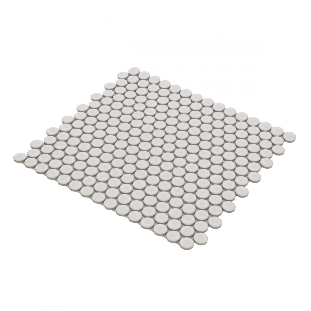 Ono Natural Grey Glossy 11.5x12.25 Porcelain Tile