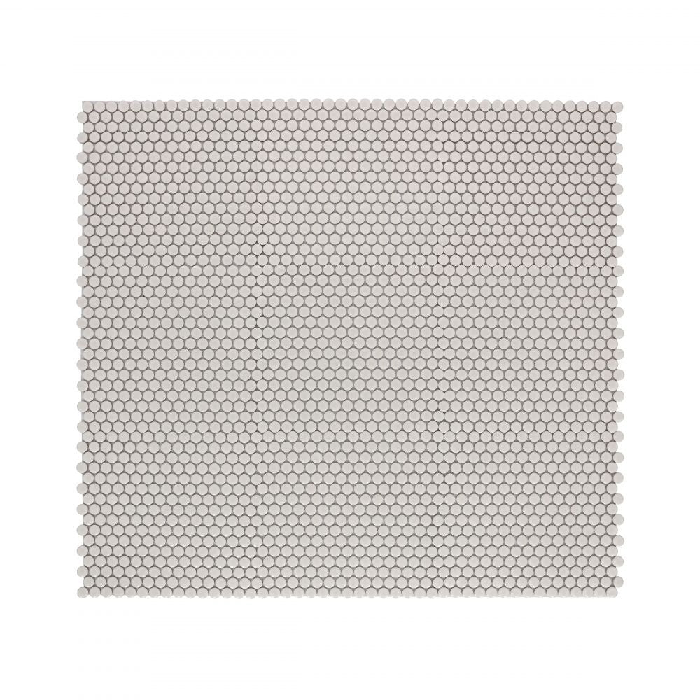 Ono Natural Grey Glossy 11.5x12.25 Porcelain Tile