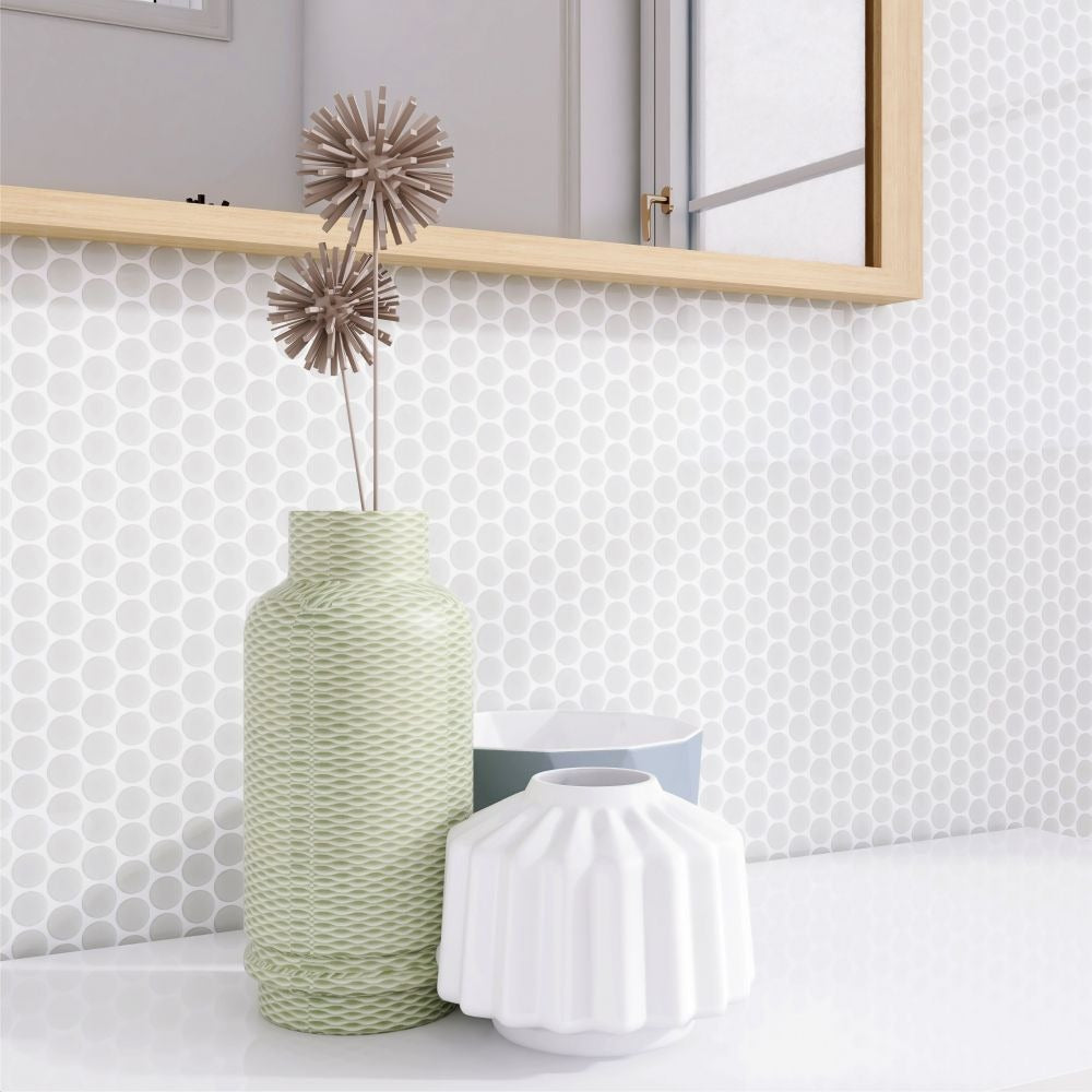 Ono Light Grey Matte 11.5x12.25 Porcelain Tile