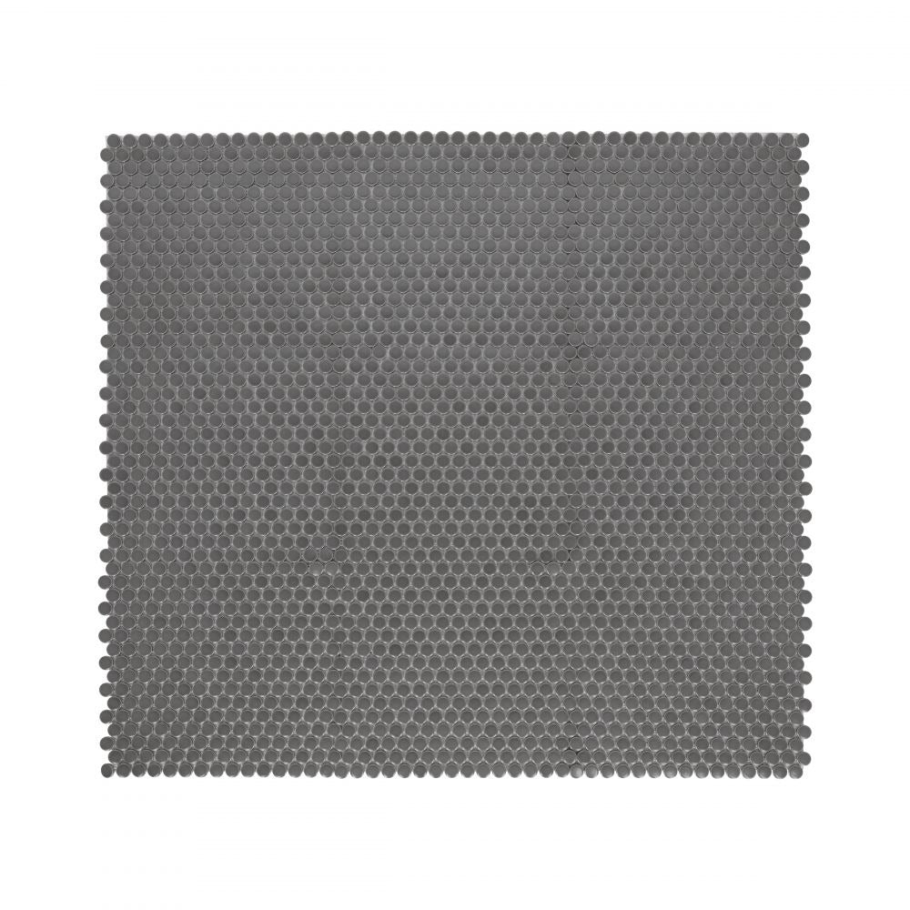 Ono Dark Grey Matte 11.5x12.25 Porcelain Tile