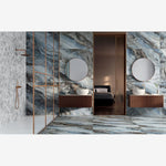 Load image into Gallery viewer, Mystic Ocean Polished 12x24 Porcelain Tile
