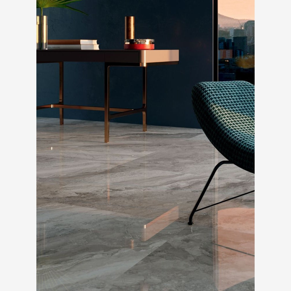 Mystic Beige Polished 12x24 Porcelain Tile – Tilezz