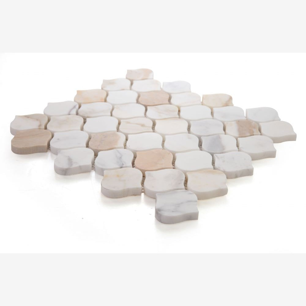Dewfall Calacatta Gold 11x11 Honed Mosaic Tile