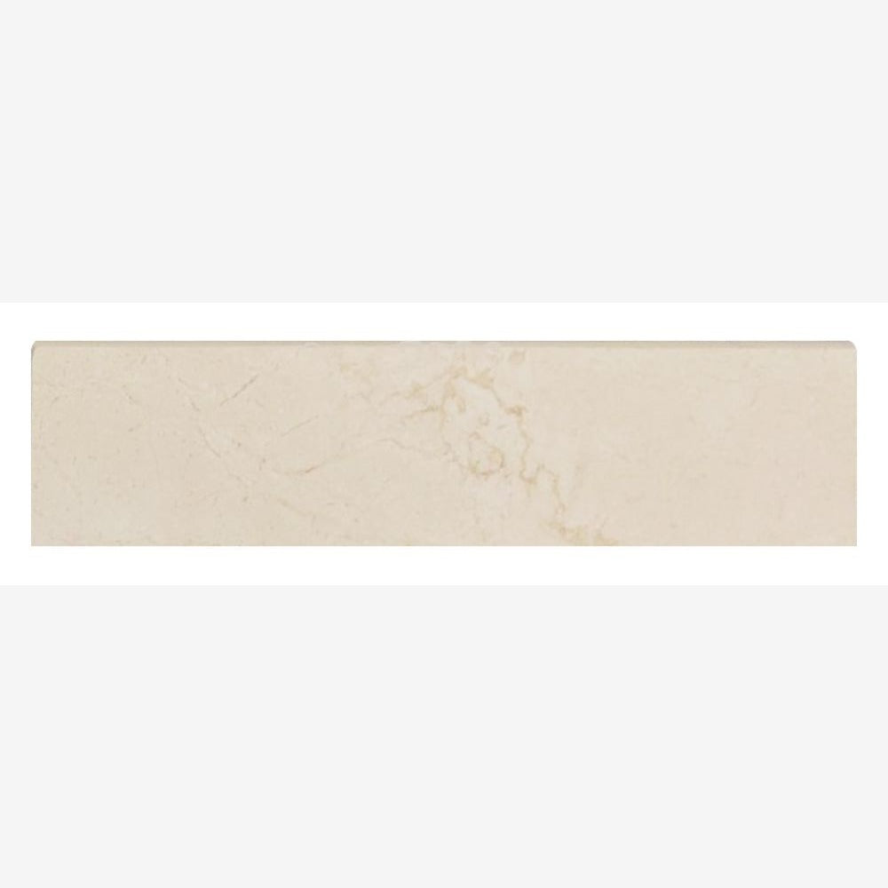 Prestigio Marfil Lucido Bullnose 3x12 Porcelain Tile