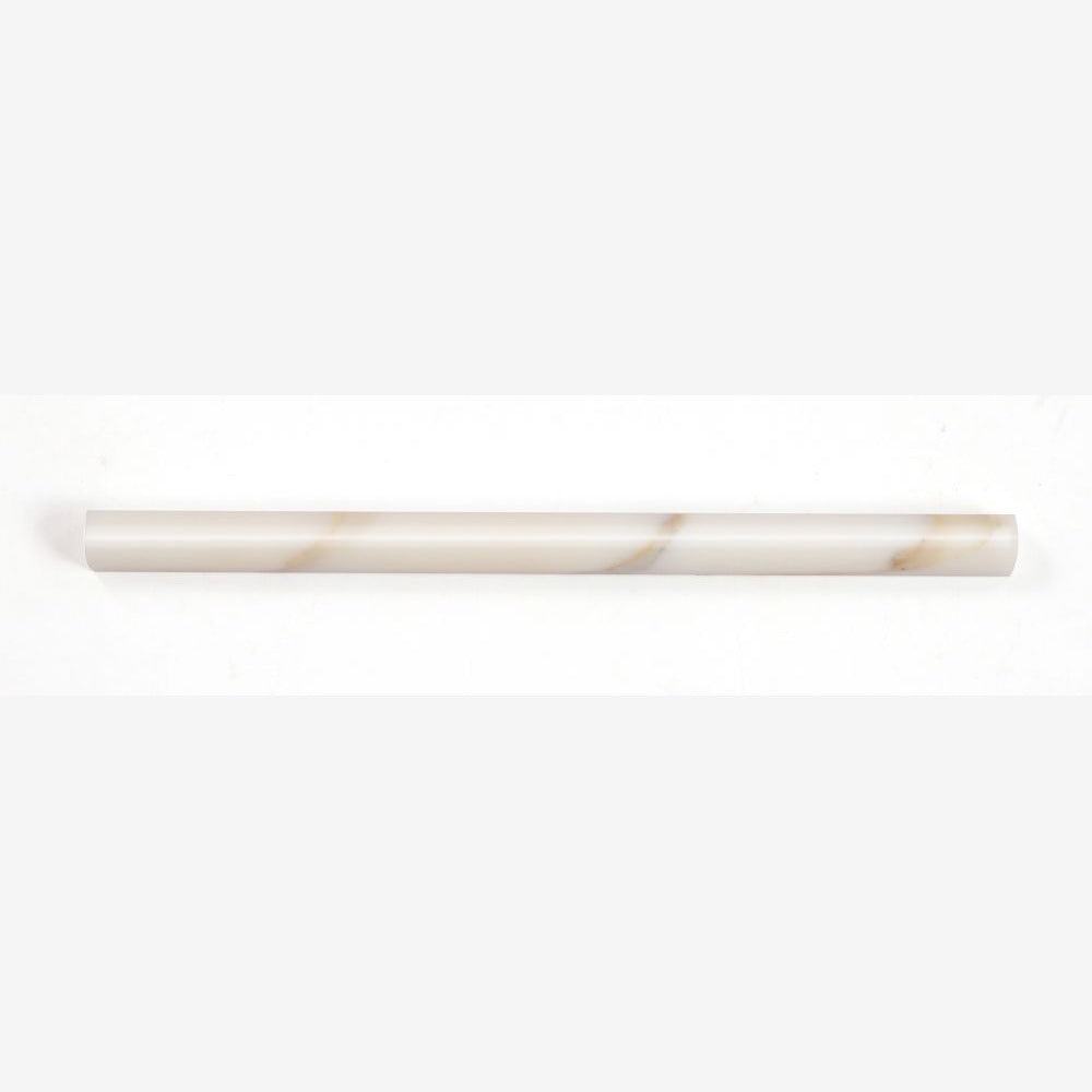 Calacatta Gold Pencil .75x12 Polished Marble Tile