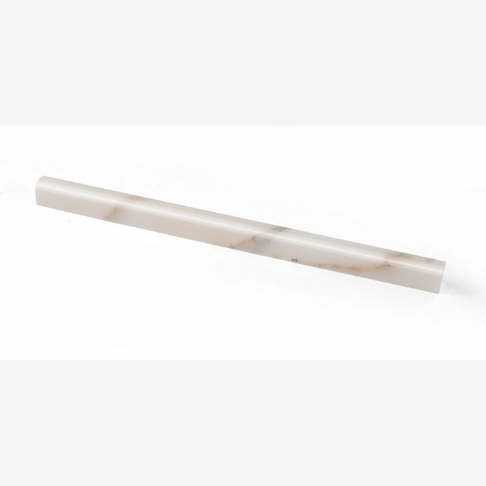 Calacatta Gold Pencil .75x12 Polished Marble Tile