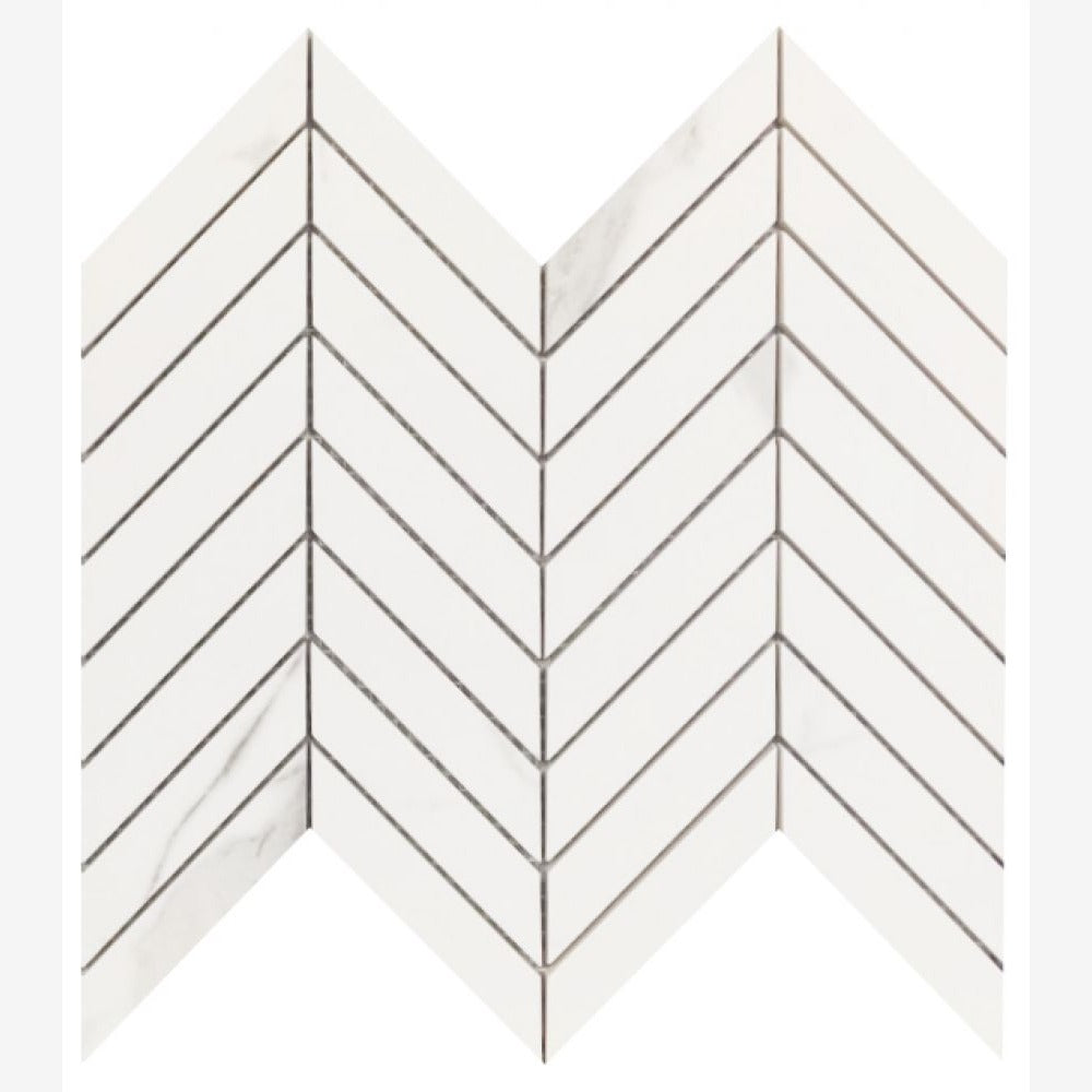Tivano Lucido Chevron 10x12 Porcelain Tile