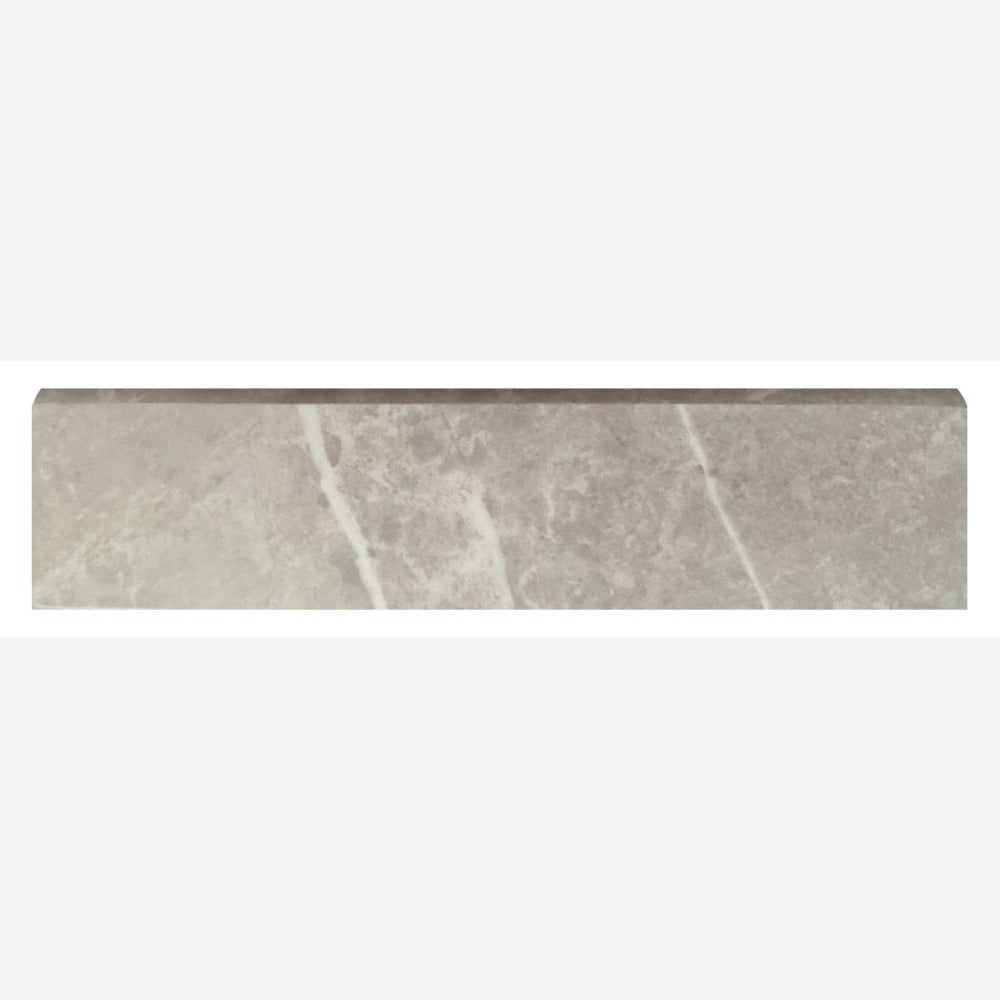 Dolomia Grey Luc Bullnose 3x12 Porcelain Tile