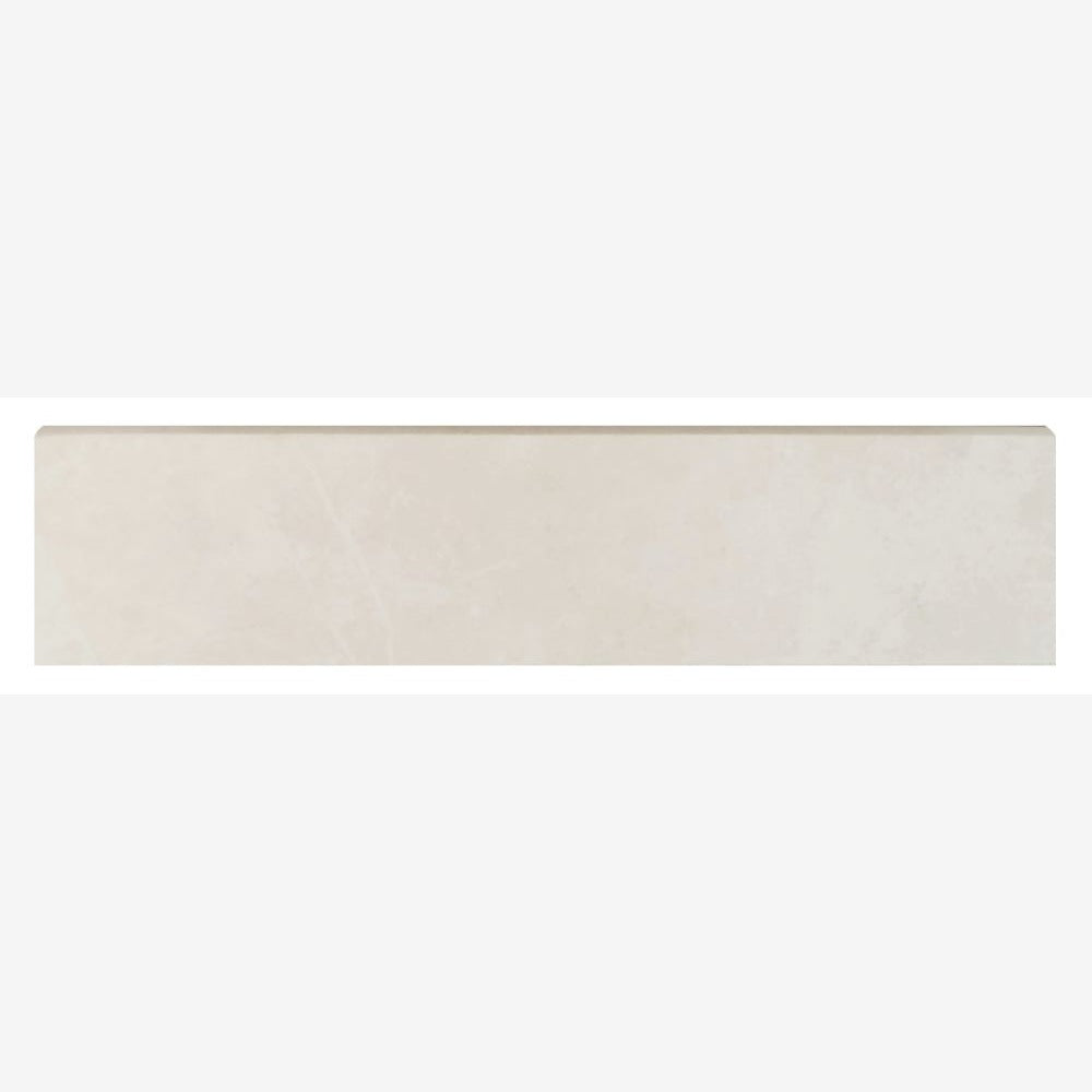 Dolomia White Luc Bullnose 3x12 Porcelain Tile