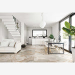 Load image into Gallery viewer, Reves Noisette Glossy 24x48 Porcelain Tile
