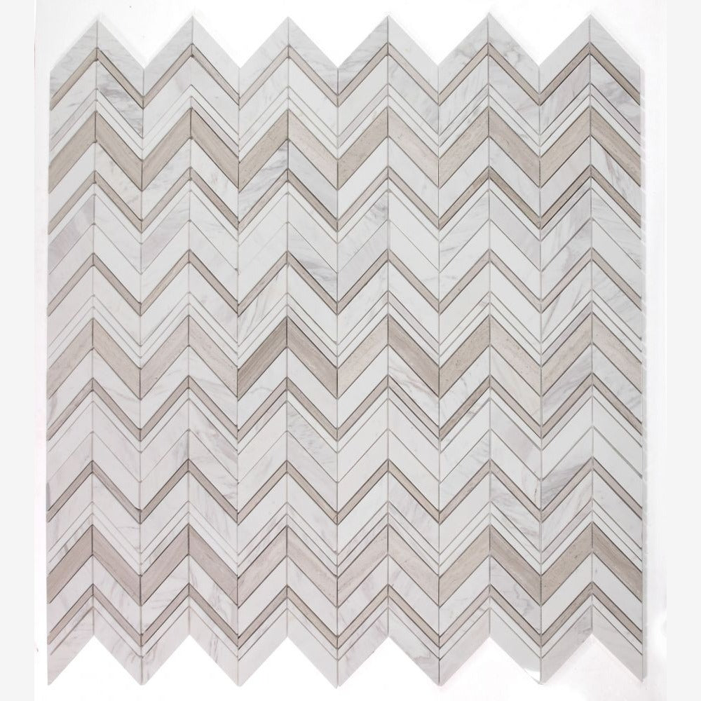 Vector Ravenna Loft 11.75x12.25 Marble Mosaic Tile