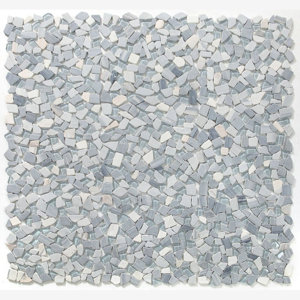 Brimstone Blue 12x12 Honed Mosaic Tile