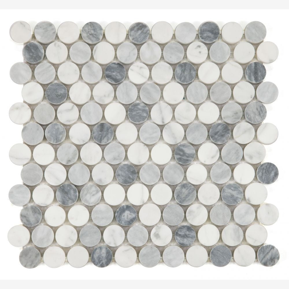 Orbix Marble Dusk Polished 11x11.75 Mosaic Tile
