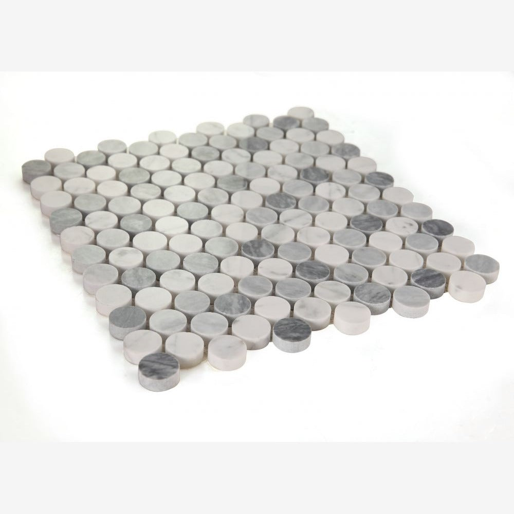 Orbix Marble Dusk Polished 11x11.75 Mosaic Tile