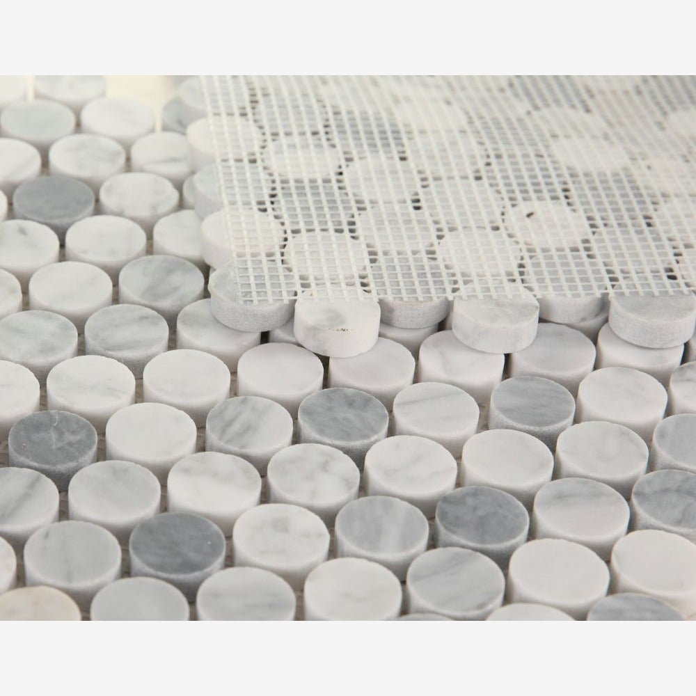 Orbix Marble Dusk Honed 11x11.75 Mosaic Tile