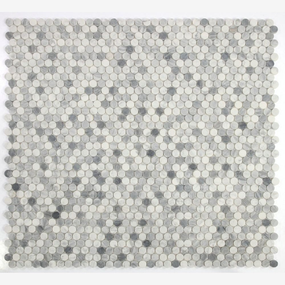 Orbix Marble Dusk Honed 11x11.75 Mosaic Tile