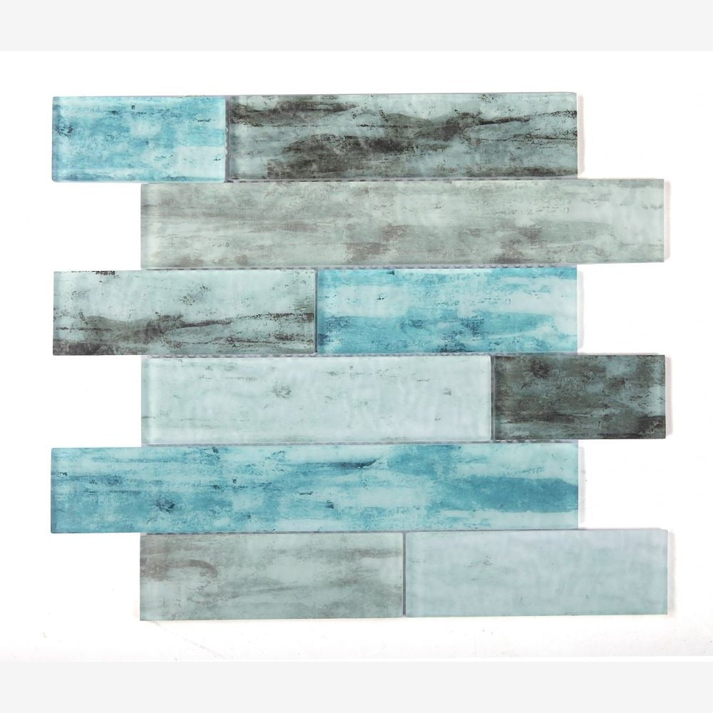 Oxi Ocean Casale 11.75x11.75 Glass Mosaic Tile