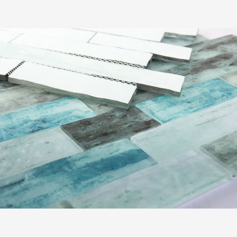 Oxi Ocean Casale 11.75x11.75 Glass Mosaic Tile