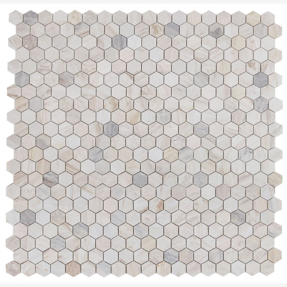 Hexalux Eura (Eurasian) 11.75x12 Honed Mosaic Tile