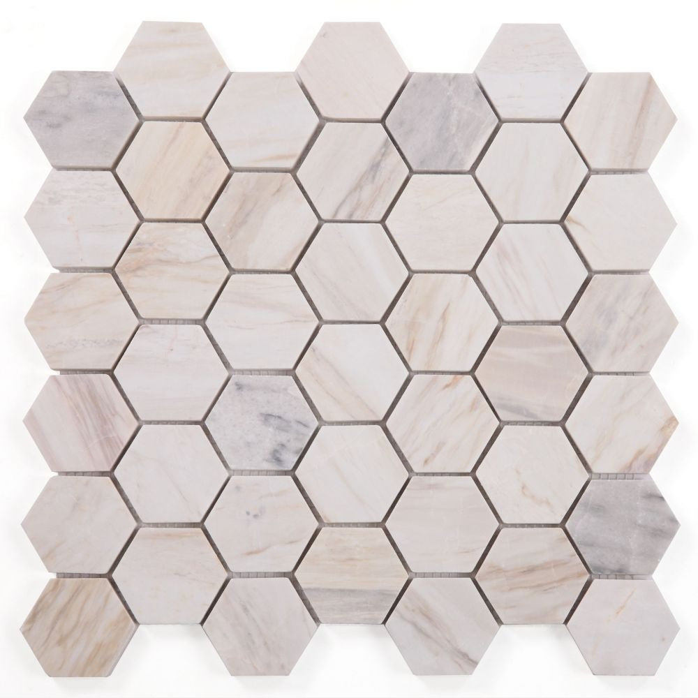 Hexalux Eura (Eurasian) 11.75x12 Honed Mosaic Tile